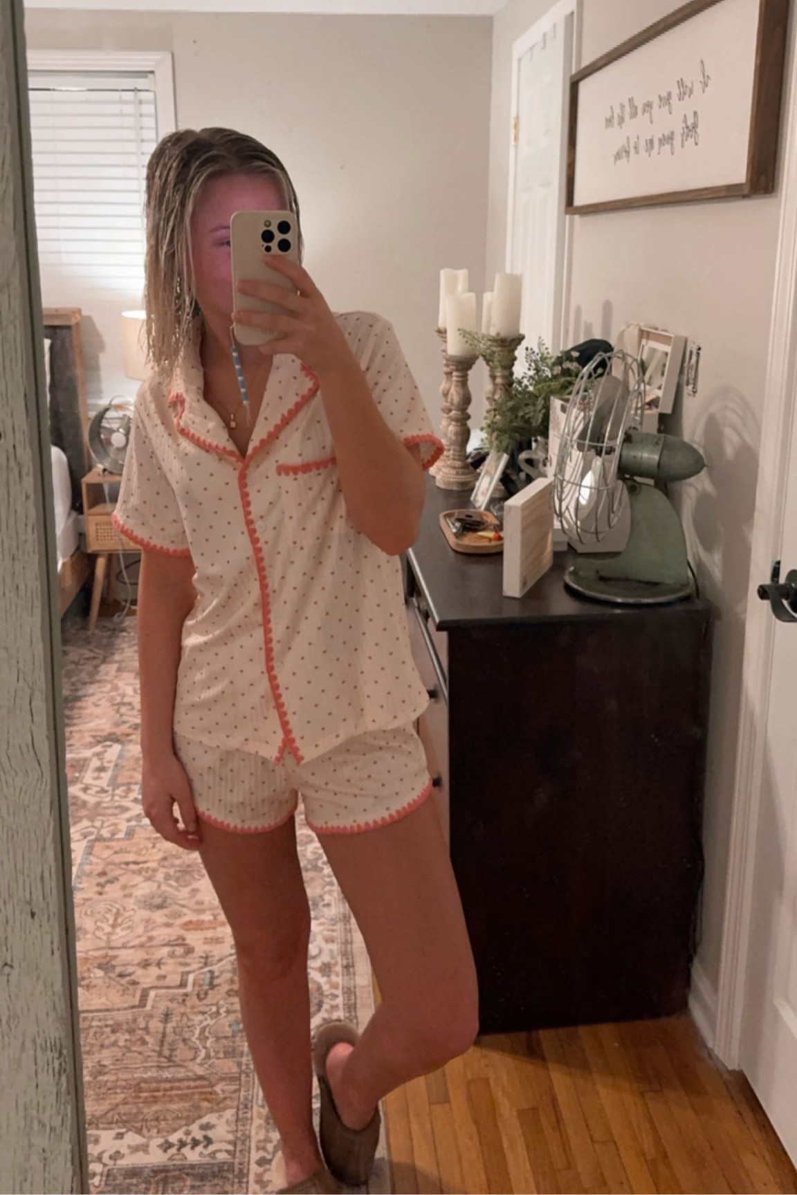 in my matching pjs girl era🎀✨🫶🏼💁🏼‍♀️
These are so comfy and SO CUTE!! Wearing a size medium- I like my pjs to fit a bit bigger!

#LTKSpringSale #LTKMostLoved