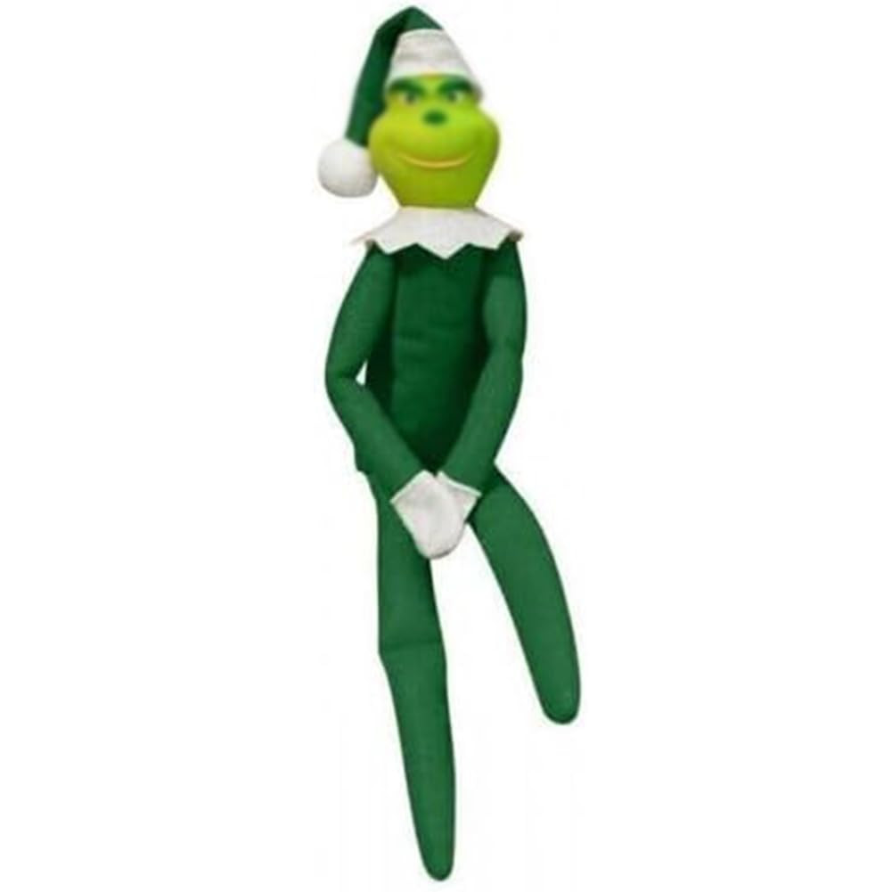 Christmas Elf Plush Doll - Red and Green Elves for Home Decoration, Xmas Ornaments Tabletop Home ... | Amazon (US)