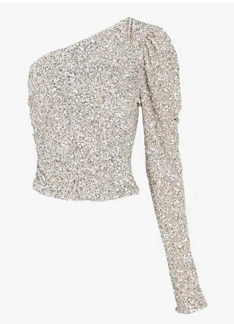 Holiday ready with this beautiful one shoulder blouse! On sale now! 

#LTKHoliday #LTKbeauty #LTKstyletip