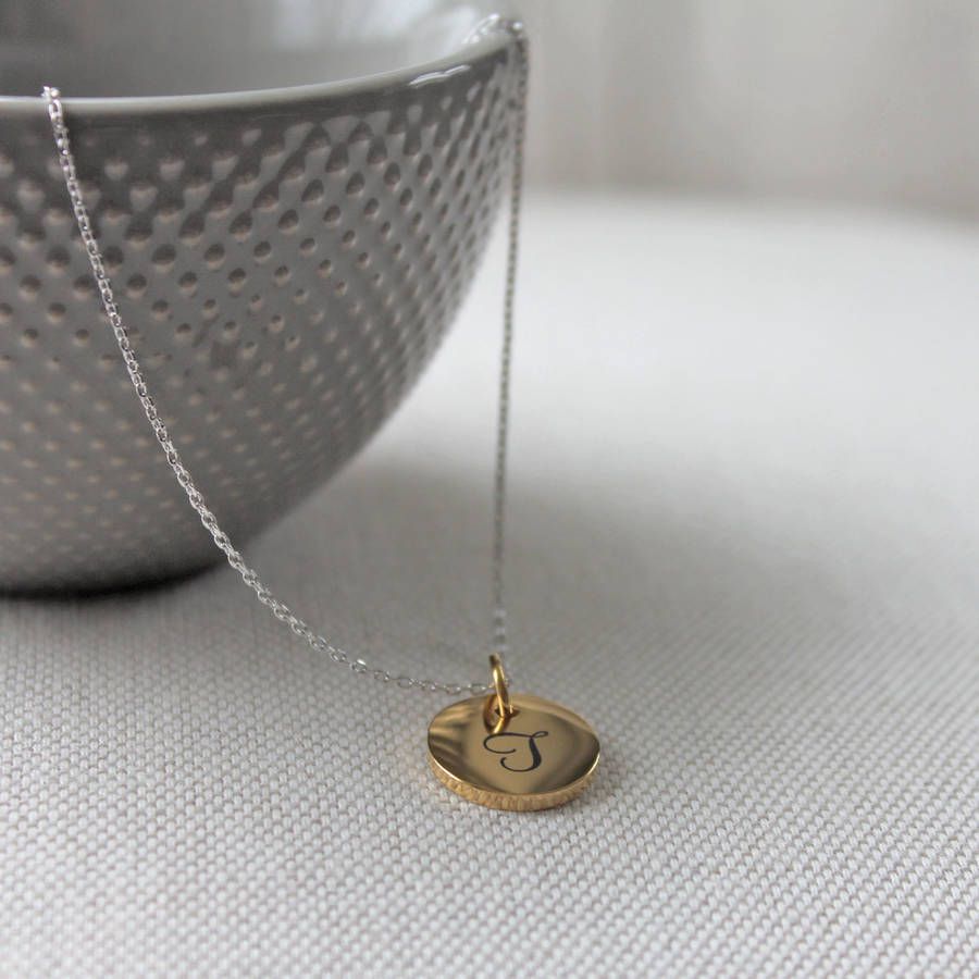 RawXclusive Alphabet Necklace | Notonthehighstreet.com US