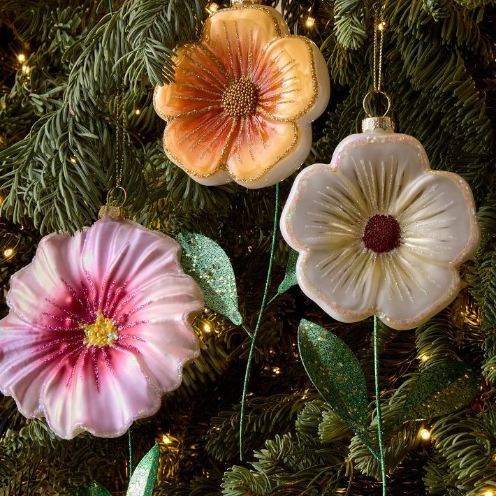 Flower Ornaments | West Elm (US)