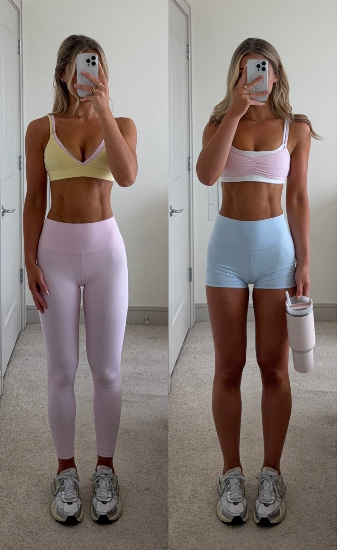 mix & matching workout set colors for summer 💐 @athluna

#LTKfitnessgoals