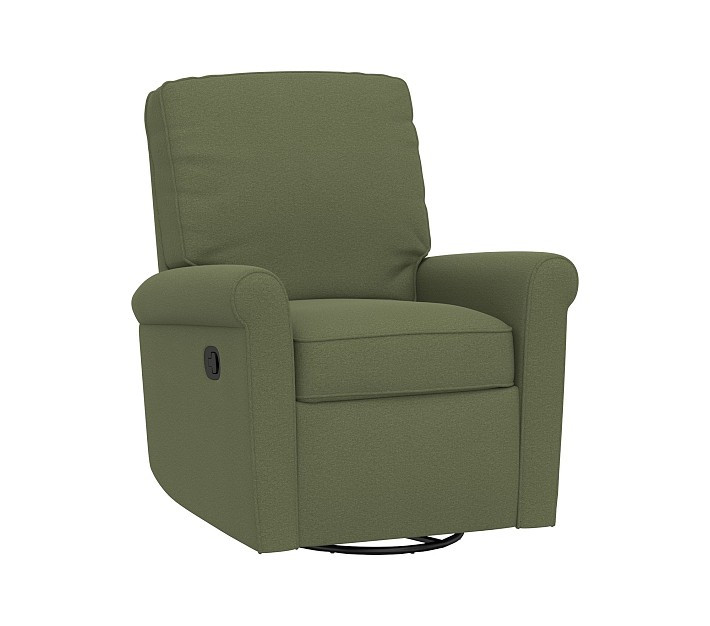 Comfort Small Spaces Swivel Glider Recliner | Pottery Barn Kids