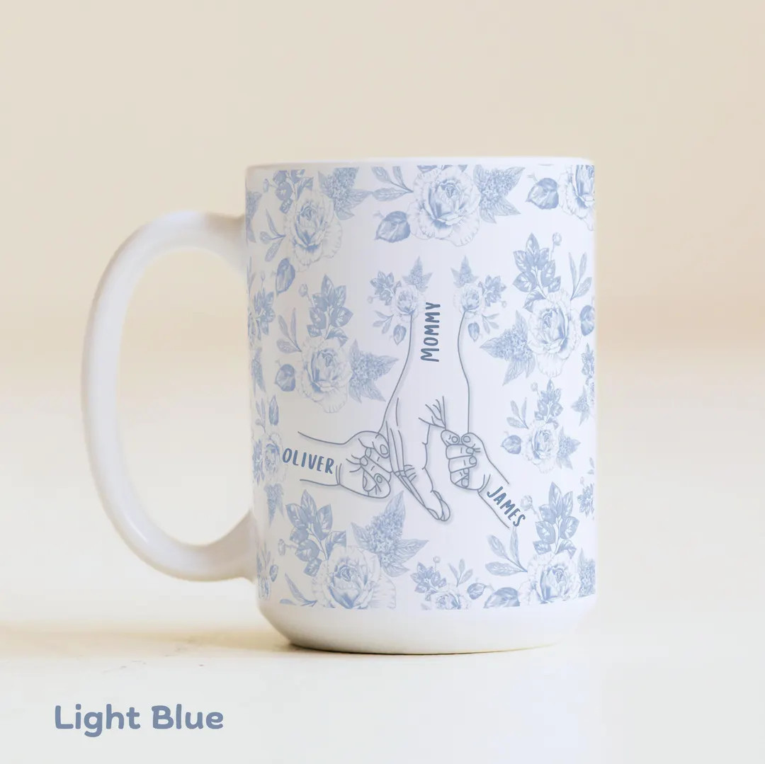 Gift for Boy Mom Twin Mommy Personalized Mother's Day Mug Baby Shower Birthday Custom Cup Custom ... | Etsy (US)