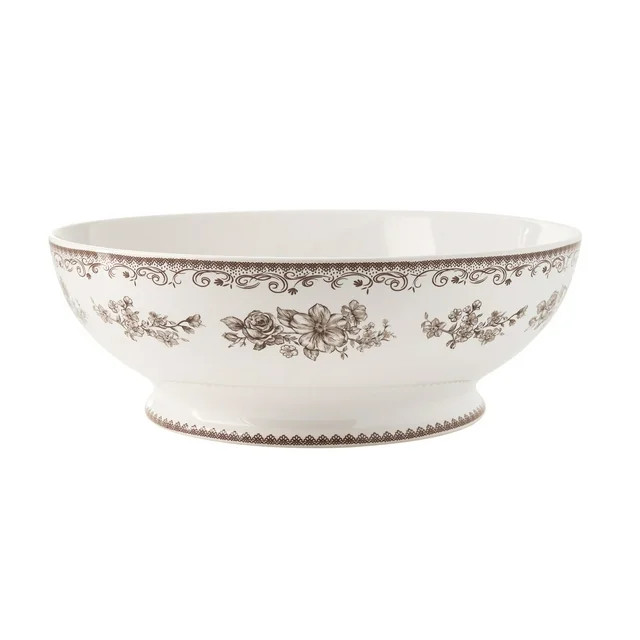 The Pioneer Woman Agatha Stoneware 11-inch Serving Bowl, Brown | Walmart (US)