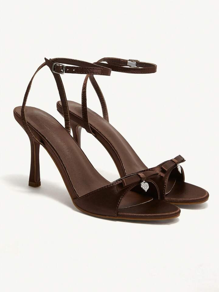 CUCCOO CHICEST Braune Gladiator High Heel Sandalen Für Damen | SHEIN