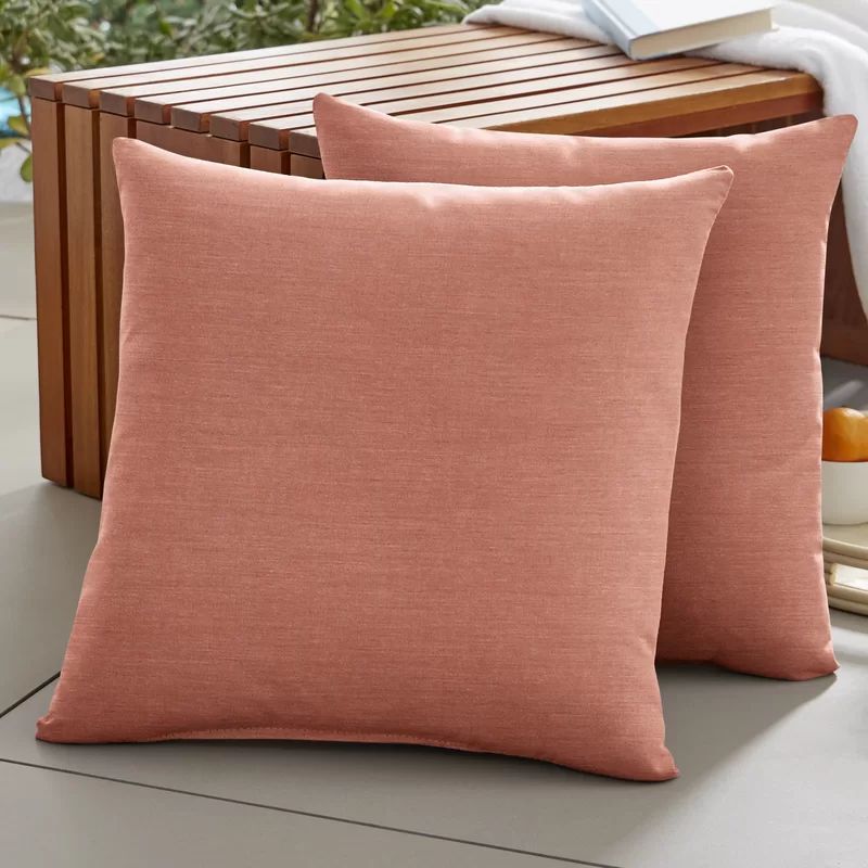 Bussell Sunbrella® Indoor/Outdoor Reversible Throw Pillow | Wayfair North America