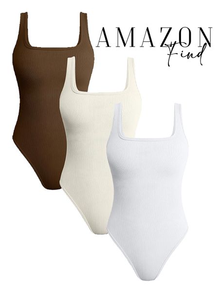 Loving these Abercrombie body suit dupes - get this 3 pack of ribbed square neck bodysuits for under 40$!✨🤍


•
•
•

Spring look, bag, vacation, earrings, hoops, drop earrings, cross body, sale, sale alert, flash sale, sales, ootd, style inspo, style inspiration, outfit ideas, neutrals, outfit of the day, ring, belt, jewelry, accessories, sale, tote, tote bag, leather bag, bags, gift, gift idea, capsule wardrobe, co-ord, sets, summer dress, maxi dress, drop earrings, summer look, vacation, sandals, heels, strappy heels 


#LTKstyletip #LTKfit #LTKunder50