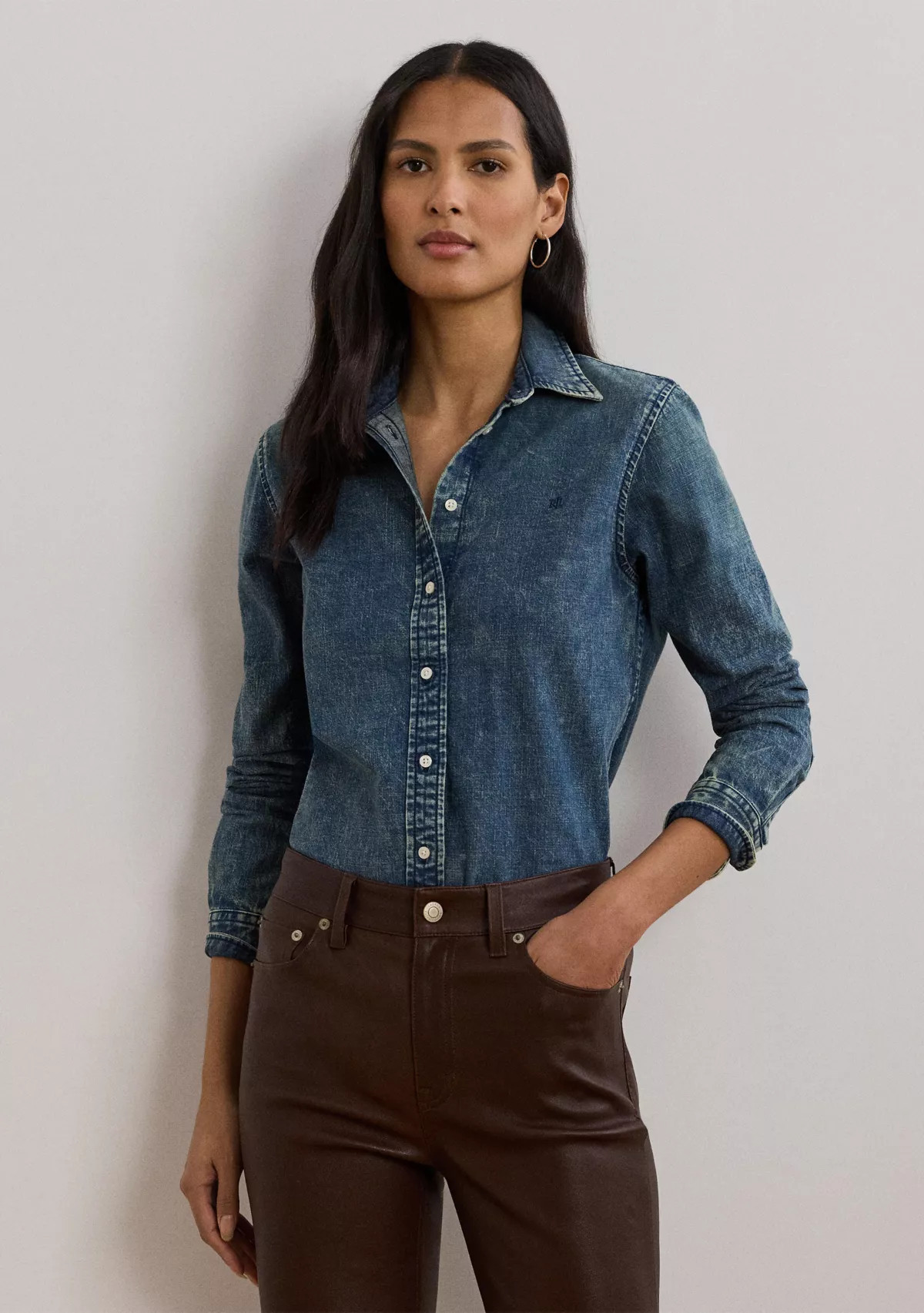 Classic Fit Denim Shirt | Belk