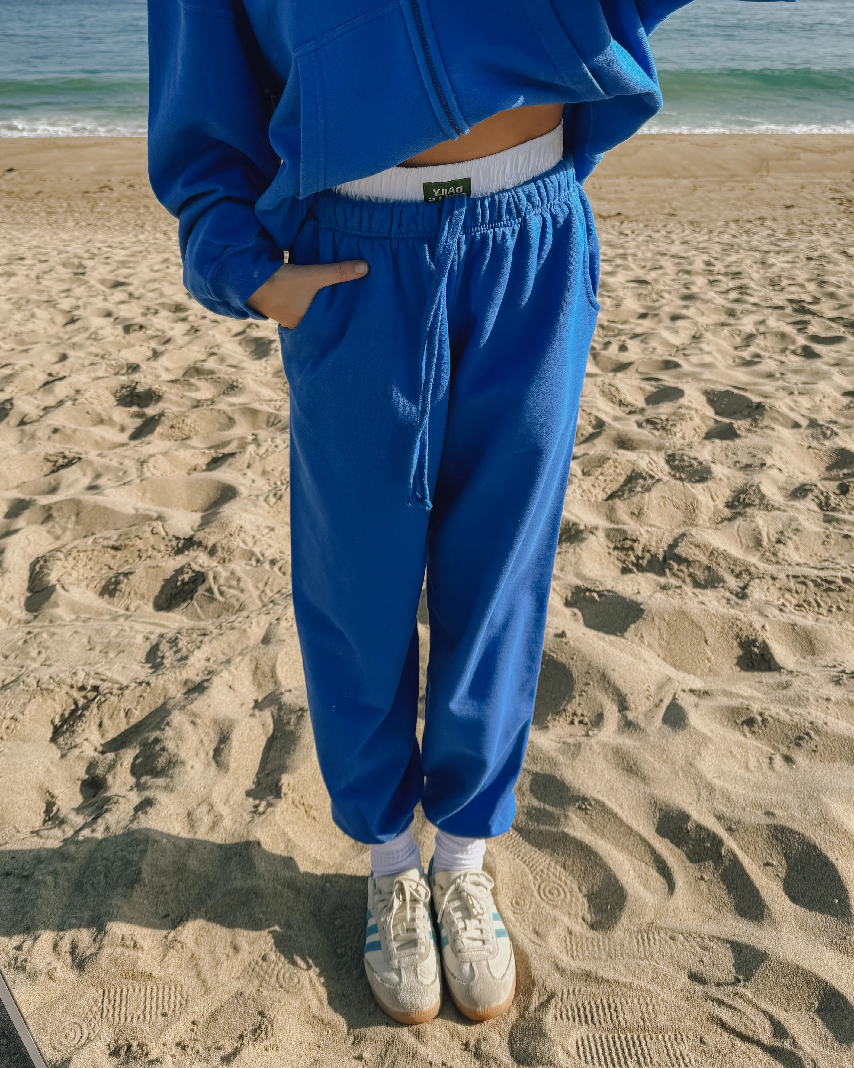 Boxer Joggers - Cobalt | Daily Drills