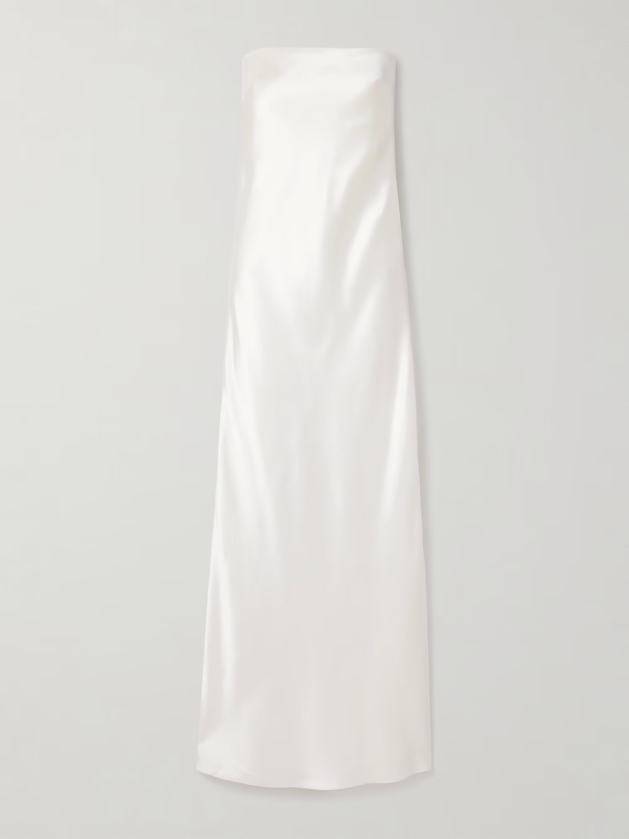 + NET SUSTAIN Linea strapless silk gown | NET-A-PORTER (US)