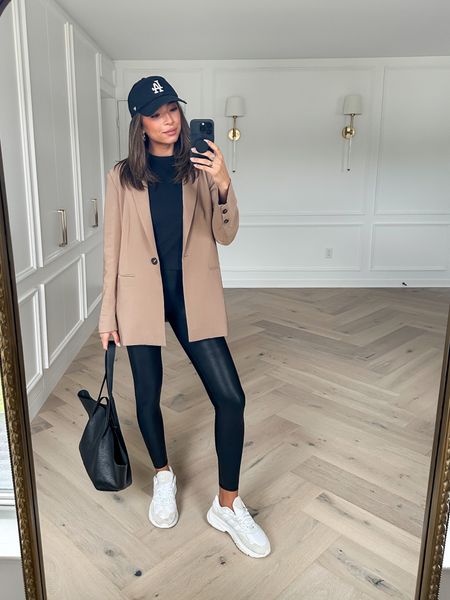 Code NENAXSPANX for 10% off and free shipping on spanx! Size Small in Spanx leather leggings and size 2 in oversized blazer (code NENA25 to save)


Airport outfit
Travel outfit
Comfy outfit
Casual outfit 
Athleisure outfit 

#LTKstyletip #LTKfindsunder100 #LTKtravel