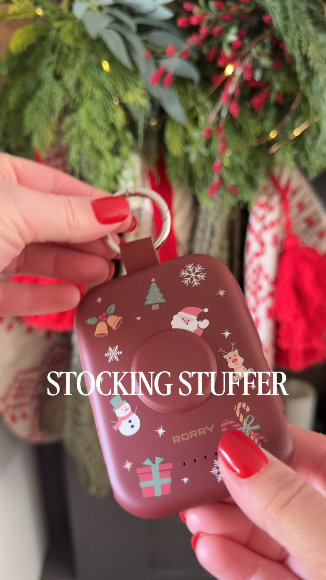 Great stocking stuffer idea:

•Multi charger 
•Comes with portable power bank + USB cable
•Keychain design-Hang on purse/backpack
•Large capacity battery pack for multiple charges
•Charge multiple devices simultaneously:
iPhone
AirPods
Apple Watch
Android devices


#LTKGiftGuide #LTKFindsUnder50 #LTKHoliday