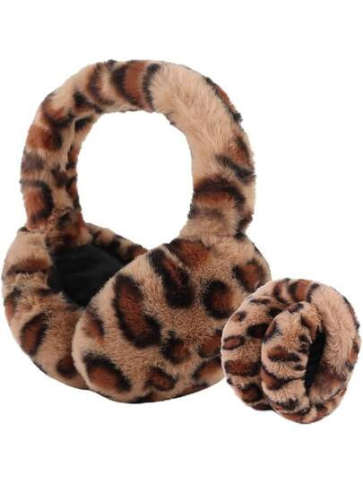 Women Winter Ear Muffs Faux Fur Warm Earmuffs Lady Girls Plush Ear Warmers Outdoor Ear Covers Headband | SHEIN