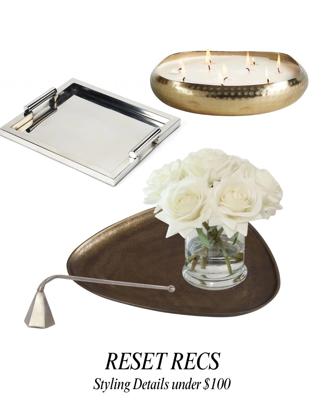 Neutral home table and shelf styling accents for a luxury inspired home and all designer approved items! 

#LTKHome #LTKFindsUnder100