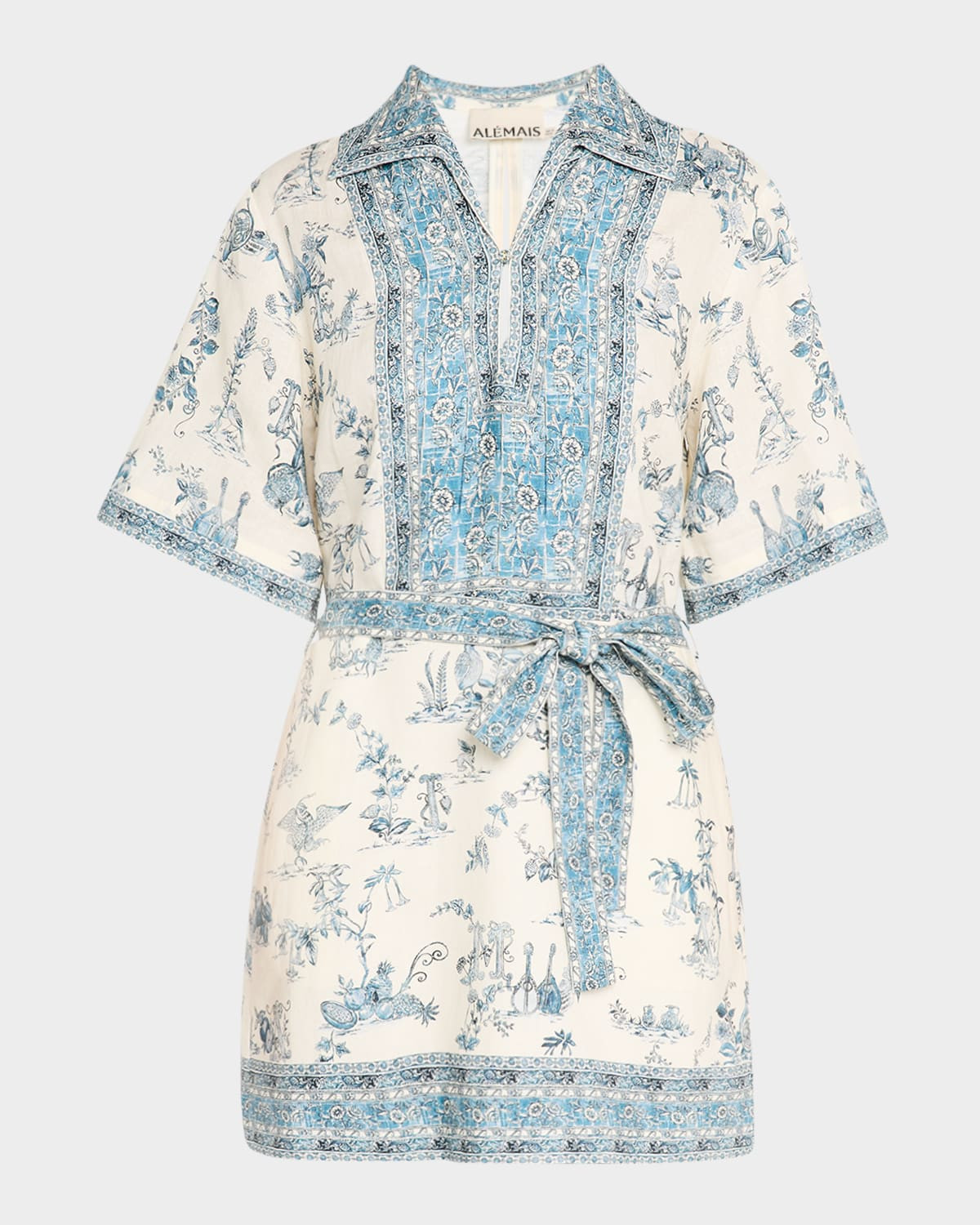 Casa Belted Mini Dress | Neiman Marcus