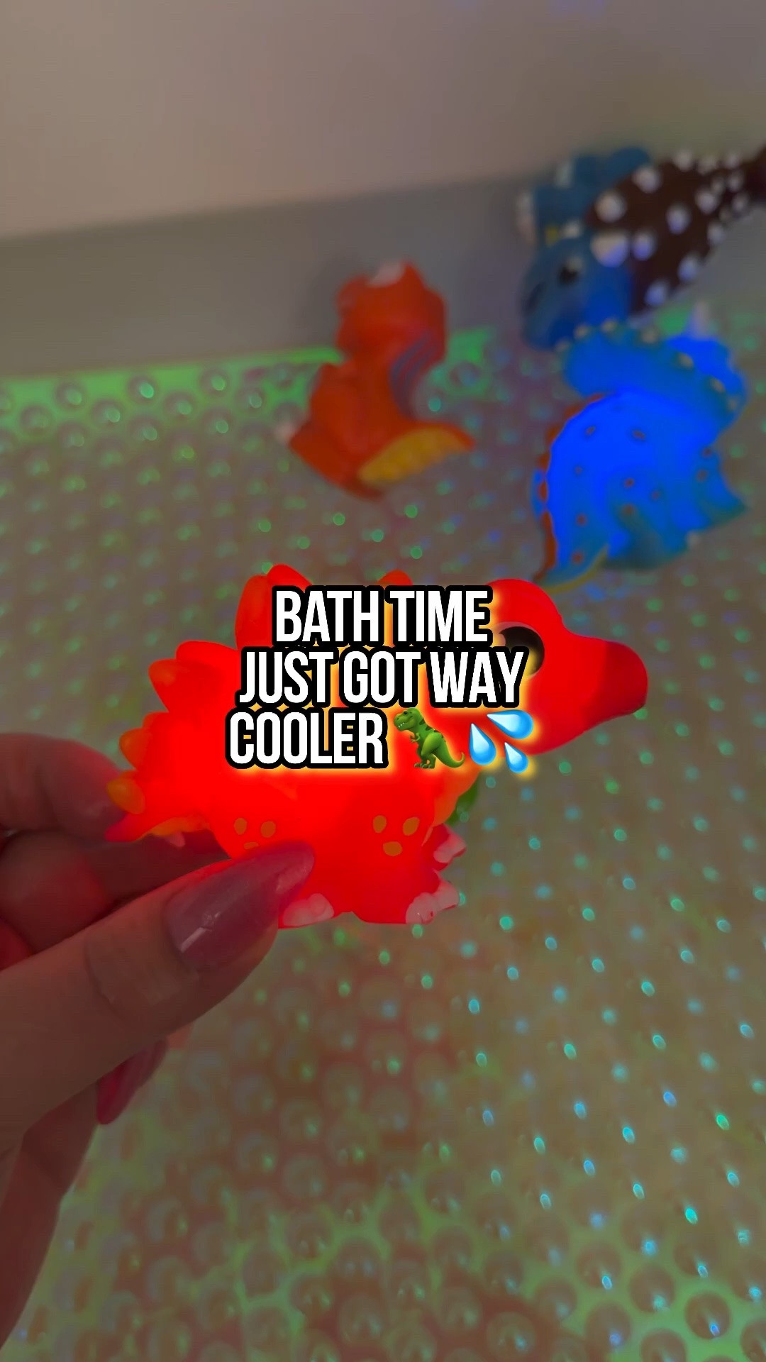 🦕✨ Bath time just got a dinosaur upgrade 


#toys #bathtoys #lightuptoy #bathtime #fun #kids #toddlers #baby

#LTKmomlife #LTKKids #LTKBaby