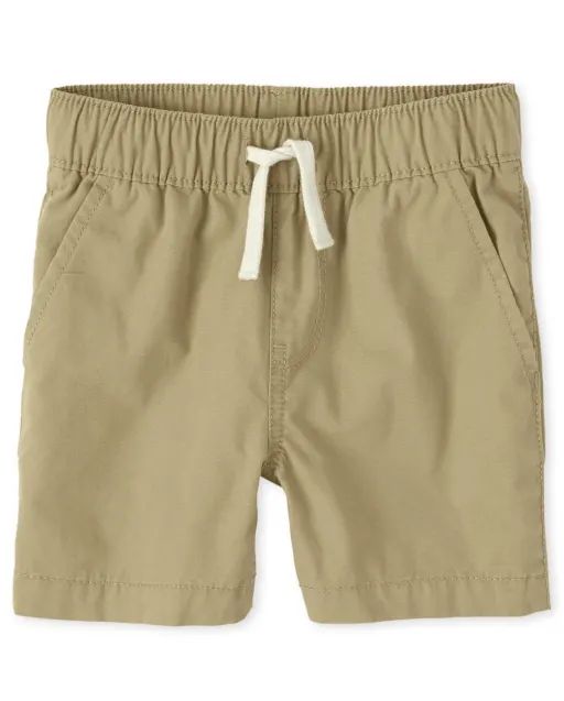 Baby And Toddler Boys Pull On Matching Jogger Shorts | The Children's Place  - FIN GRAY | The Children's Place