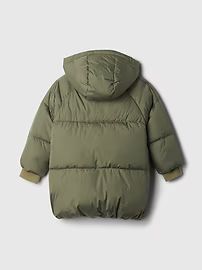 babyGap Recycled Heavyweight Sherpa-Lined PrimaLoft® Puffer Jacket | Gap (CA)