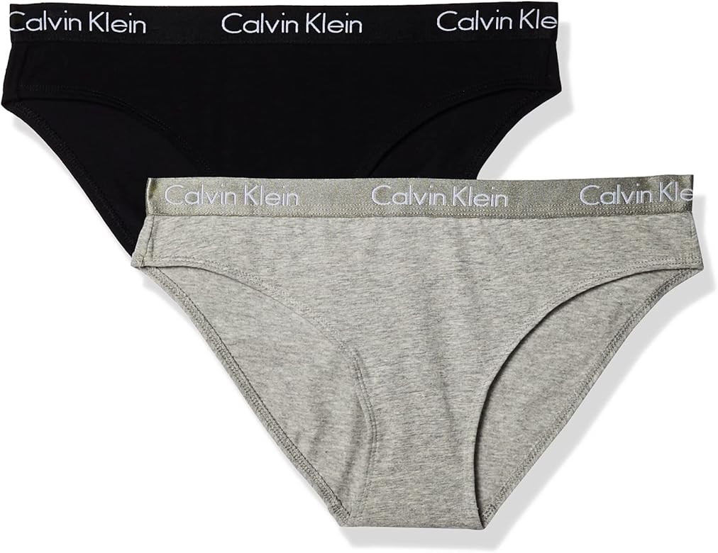Calvin Klein Women's Motive Cotton Multipack Bikini Panty | Amazon (US)