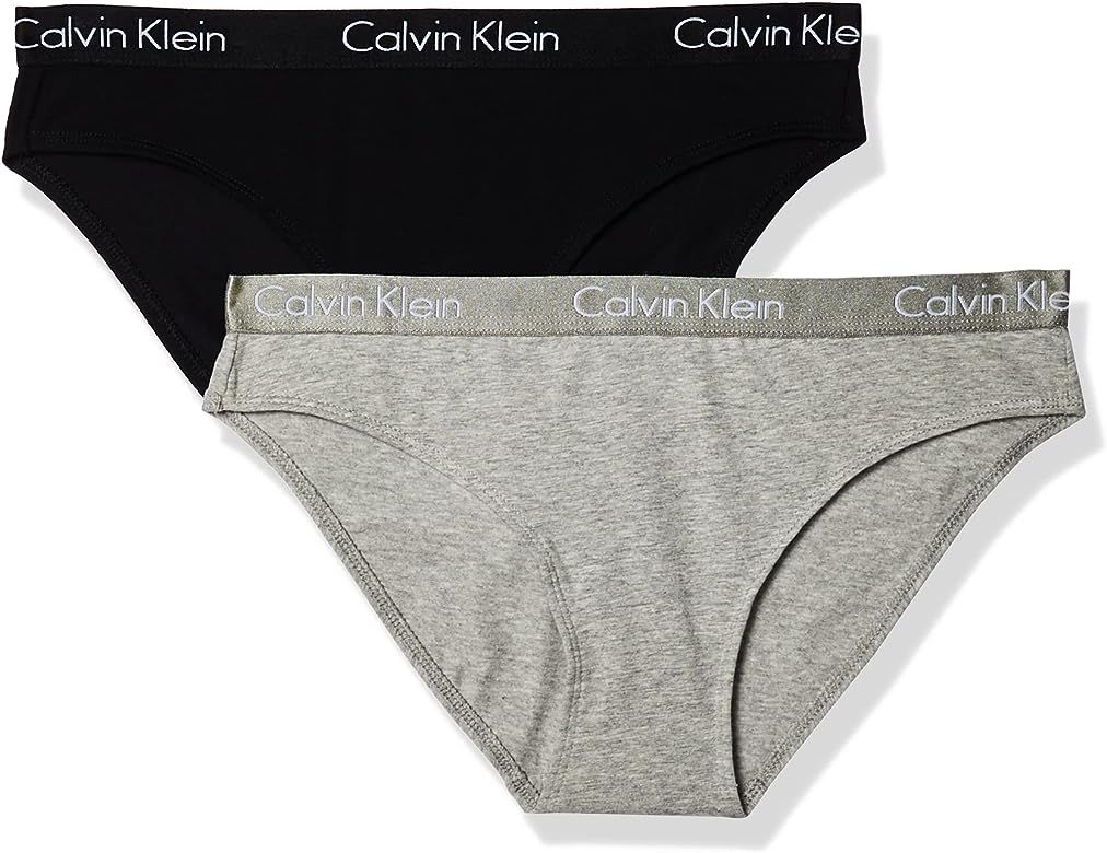 Calvin Klein Women's Motive Cotton Multipack Bikini Panty | Amazon (US)