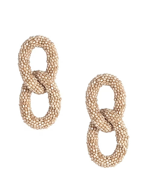 Loulou Beaded Link Drop Earrings | Saks Fifth Avenue