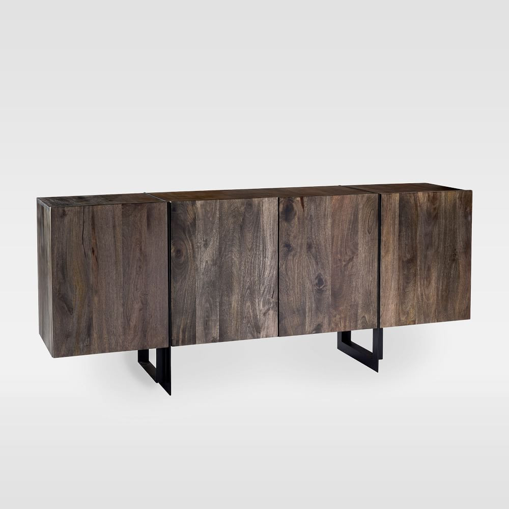 Modern Solid Wood &amp; Iron Buffet | West Elm (US)