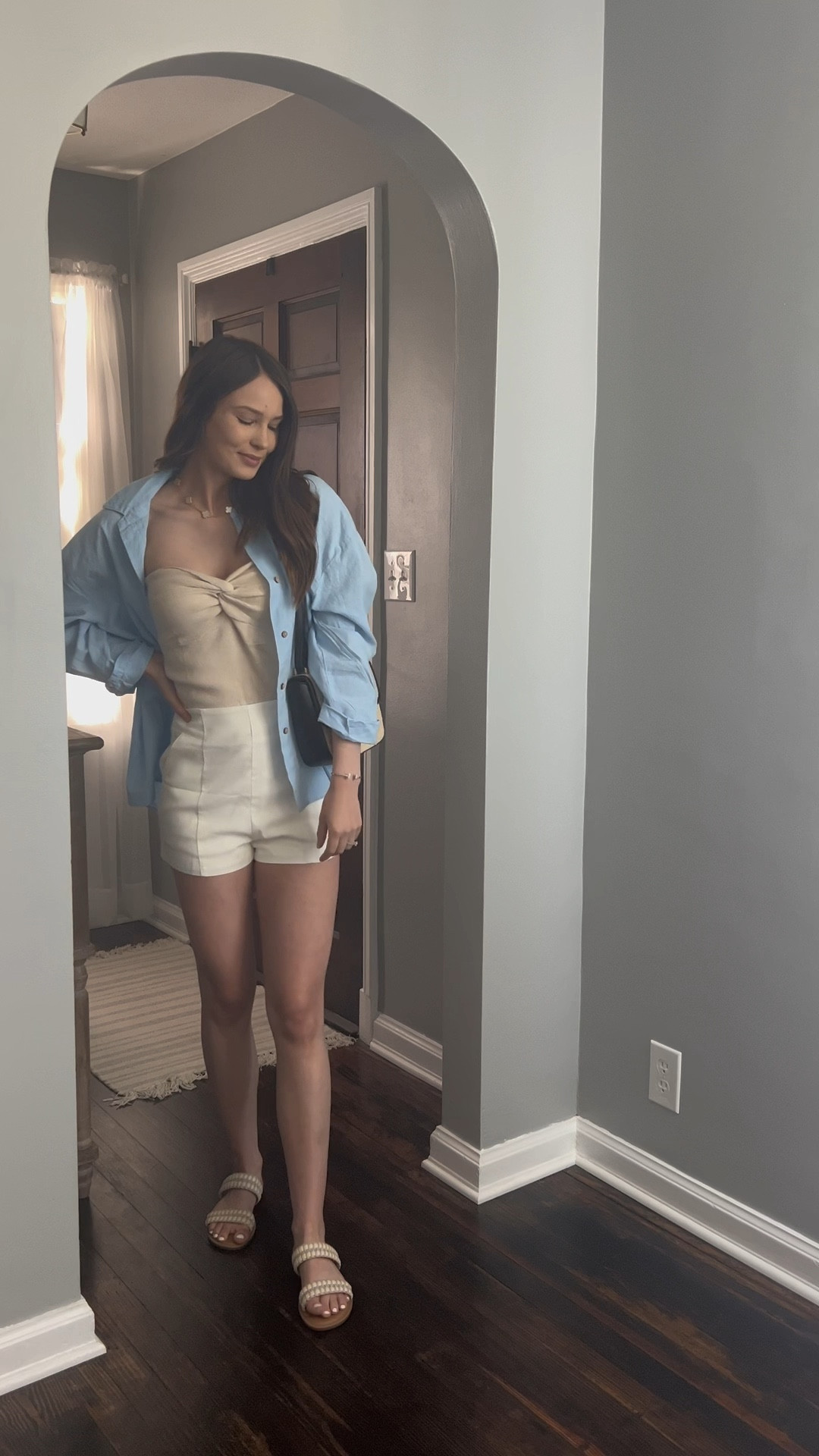 31 Days of Outfits | Day 25 of 31✨ 

European summer, summer outfit ideas, classy outfits, amazon outfits, affordable outfits, travel outfit, outfit ideas, blue shirt outfit, button down outfits 

#LTKunder100 #LTKtravel #LTKstyletip