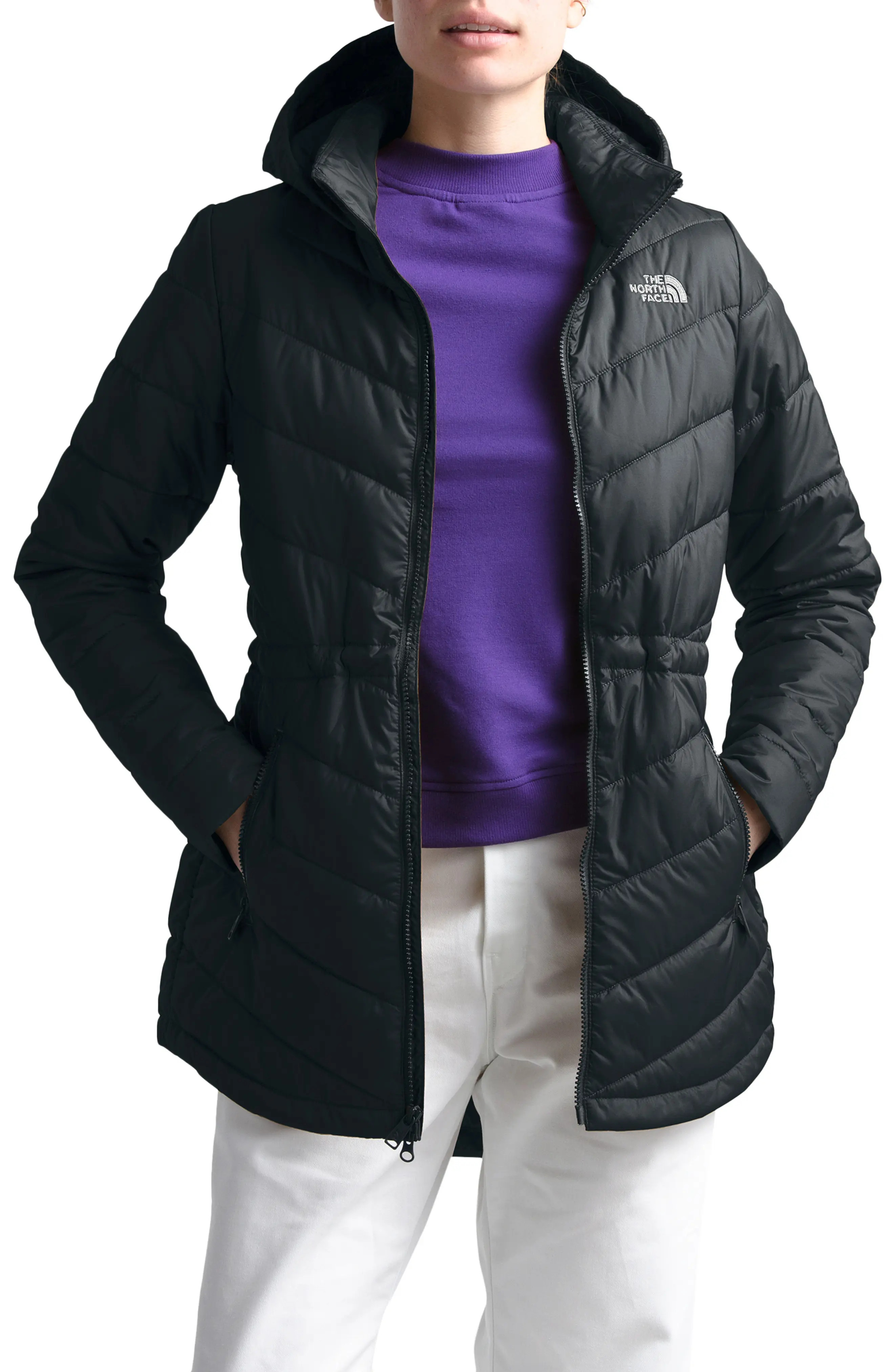 Women's The North Face Tamburello Heatseeker(TM) Hooded Parka, Size X-Small - Black | Nordstrom
