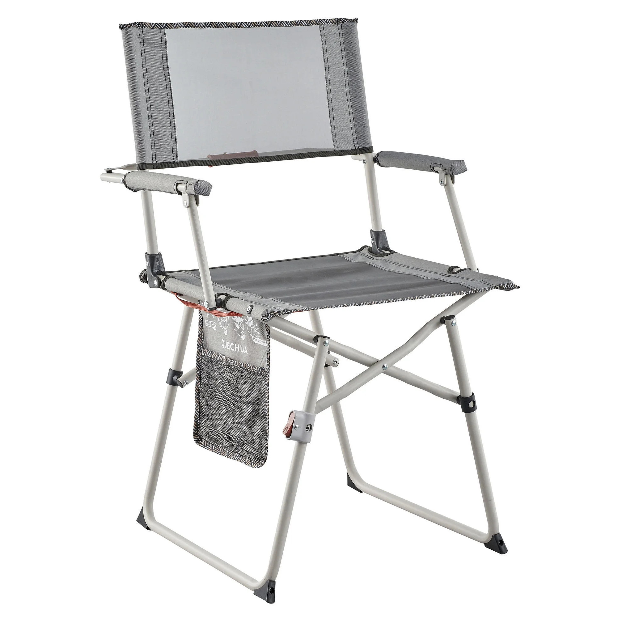 (2 pack) Decathlon Quechua Folding Camping Chair, Gray | Walmart (US)