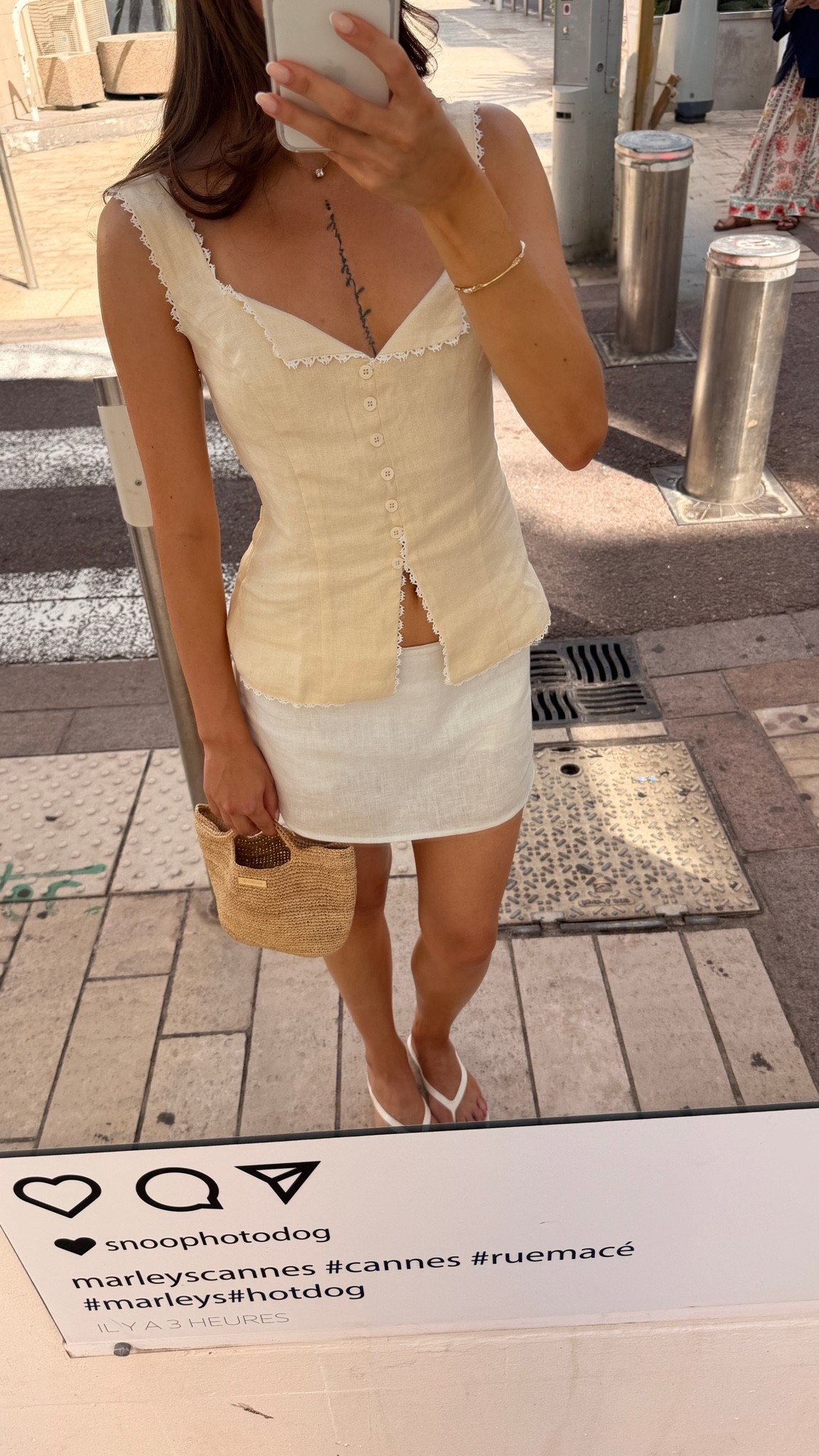 South of France outfit 🤍  wearing size 0 in both top & skirt

#LTKfrance #LTKsummer #LTKeurope