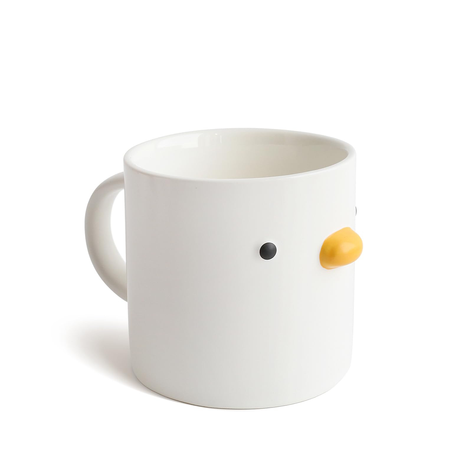 PURROOM Cute Duck Coffee Mug, Handmade Glaze Chick Cup, Safety Ceramic Milk Latte Mugs, 14 oz Cut... | Amazon (US)