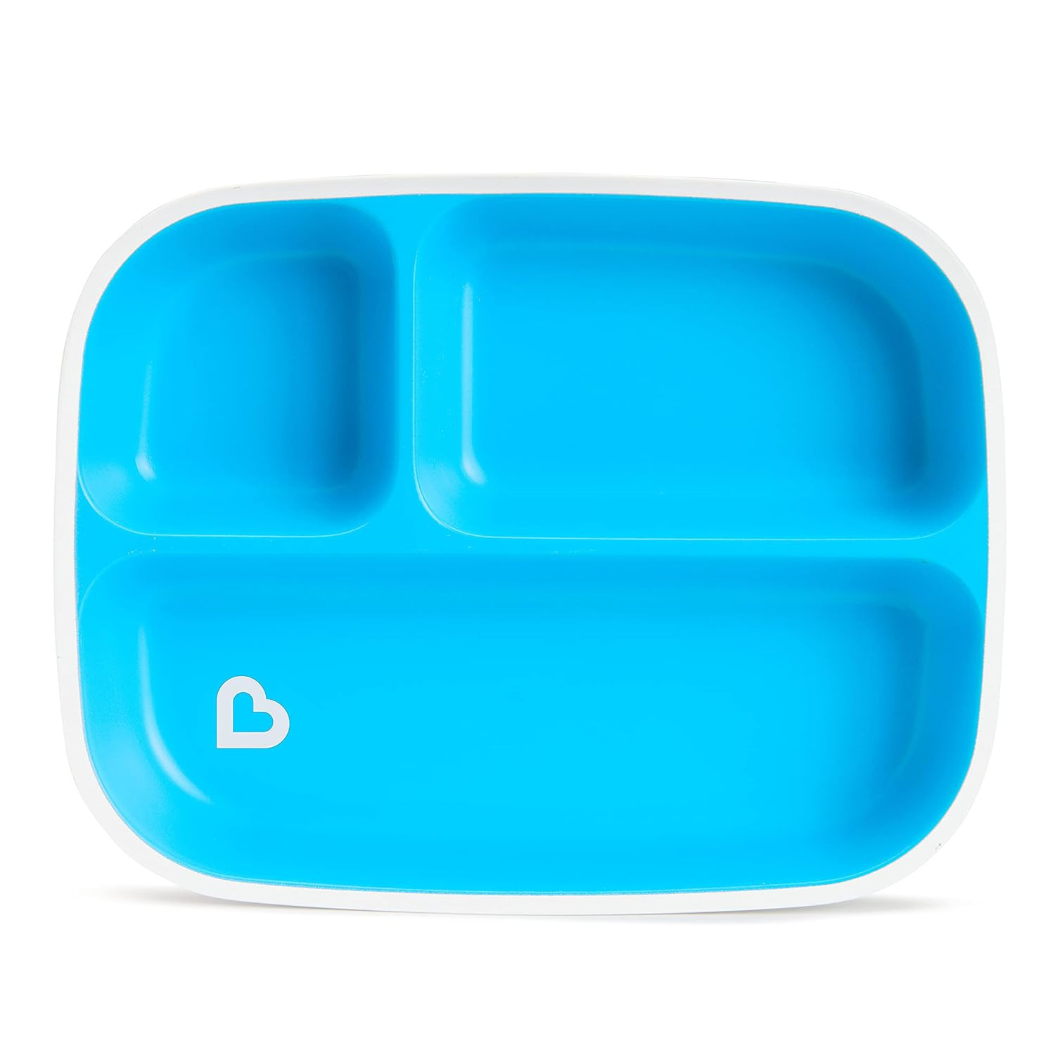 Munchkin® Splash™ Toddler Divided Plate, Blue | Amazon (US)