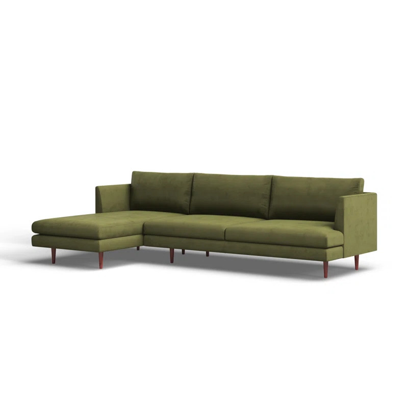 Miller 2 - Piece Upholstered Sectional | Wayfair North America