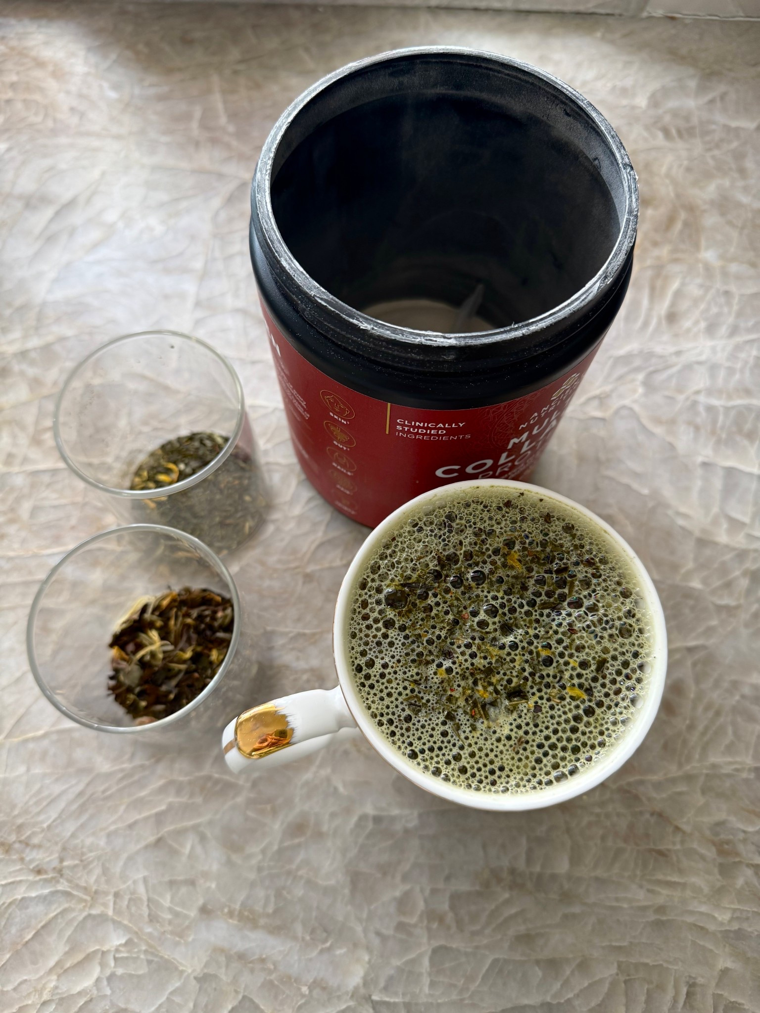 Geisha Blossom Tea & Collagen (unflavored) 🫶 If you like Green Tea, you’ll love this one! 

#LTKdayinmylife #LTKBeauty #LTKmorningroutine