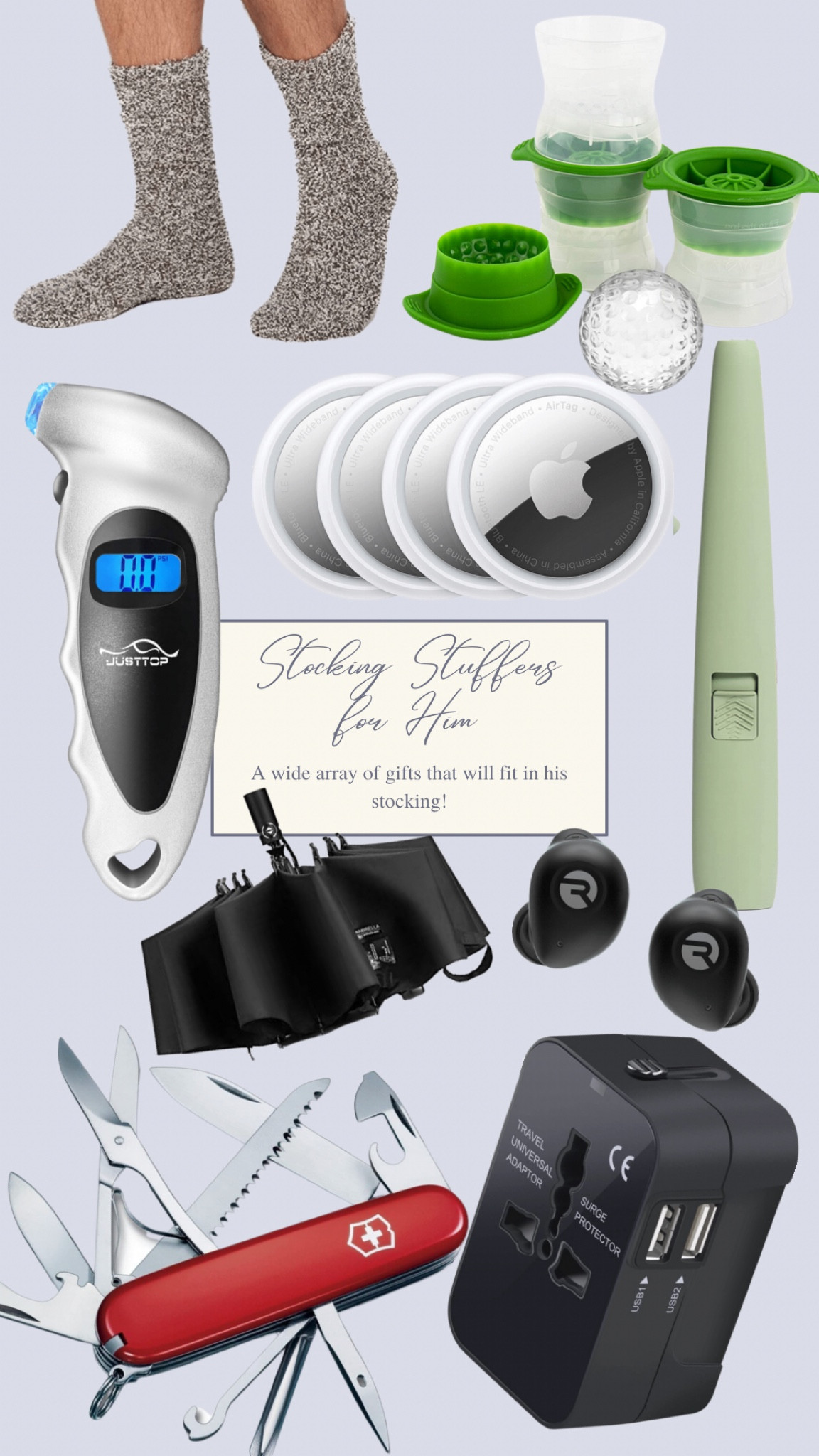 Holiday Gift Guide: stocking stuffers for him

#LTKCyberweek #LTKHoliday #LTKSeasonal