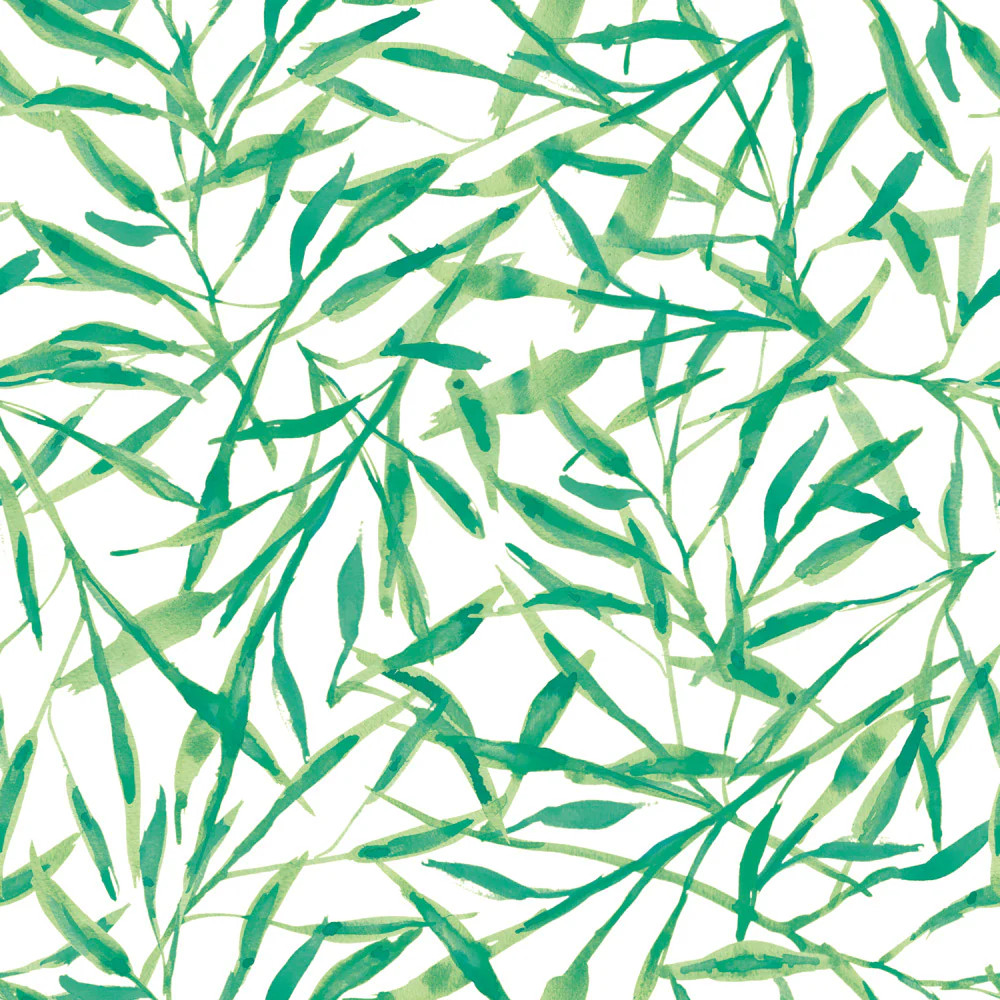 Watercolor Leaves Peel And Stick Wallpaper | Tempaper