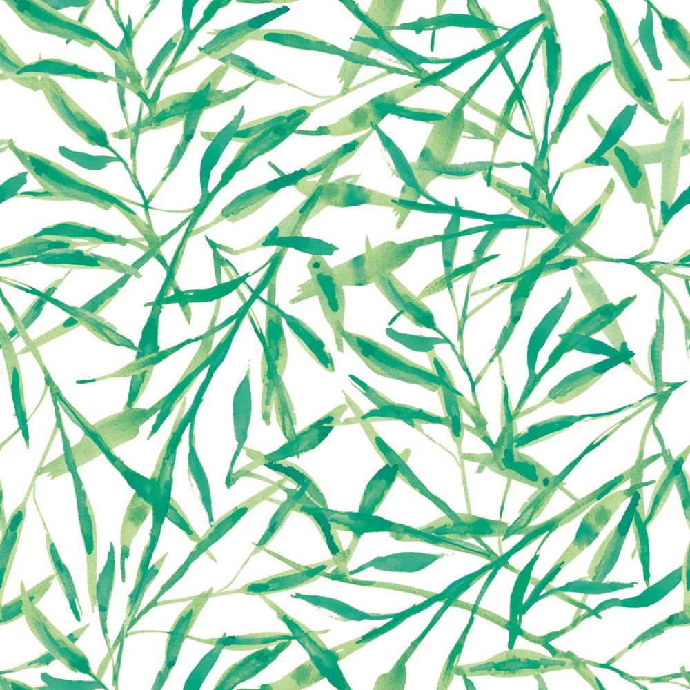 Watercolor Leaves Peel And Stick Wallpaper | Tempaper