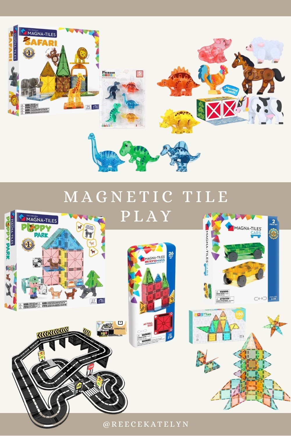 Magna-Tiles kids toy 🧲
our favorite magnetic tiles for creative play, building & independent play time

perfect for toddlers & kids of all ages 🤍

#magnatiles #magnetictiles #kidstoys #openendedplay #toddleractivities #ltkfamily #ltkunder100