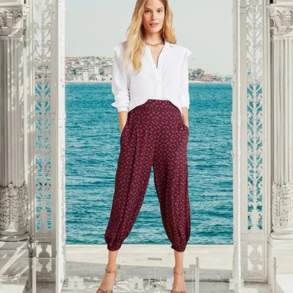 Anthropologie High Waisted Harem Jogger Pant size S | Poshmark