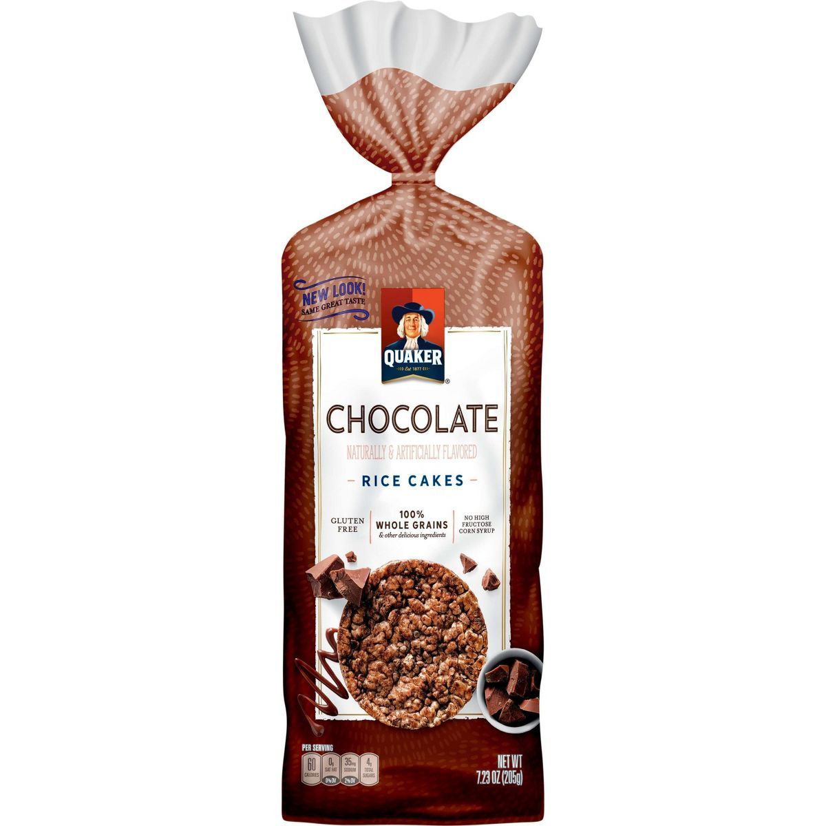 Quaker Chocolate Crunch Large Rice - Cakes 7.23oz | Target