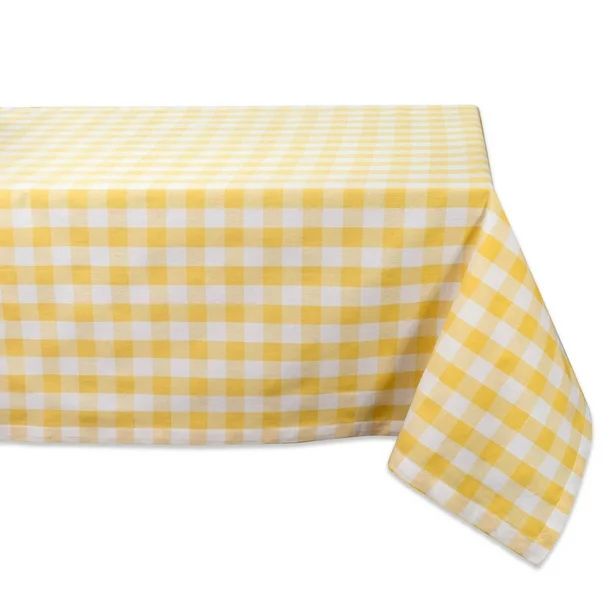 Design Imports Classic Rectangle Checkers Kitchen Tablecloth, 52" x 52", 100% Cotton , Multiple C... | Walmart (US)