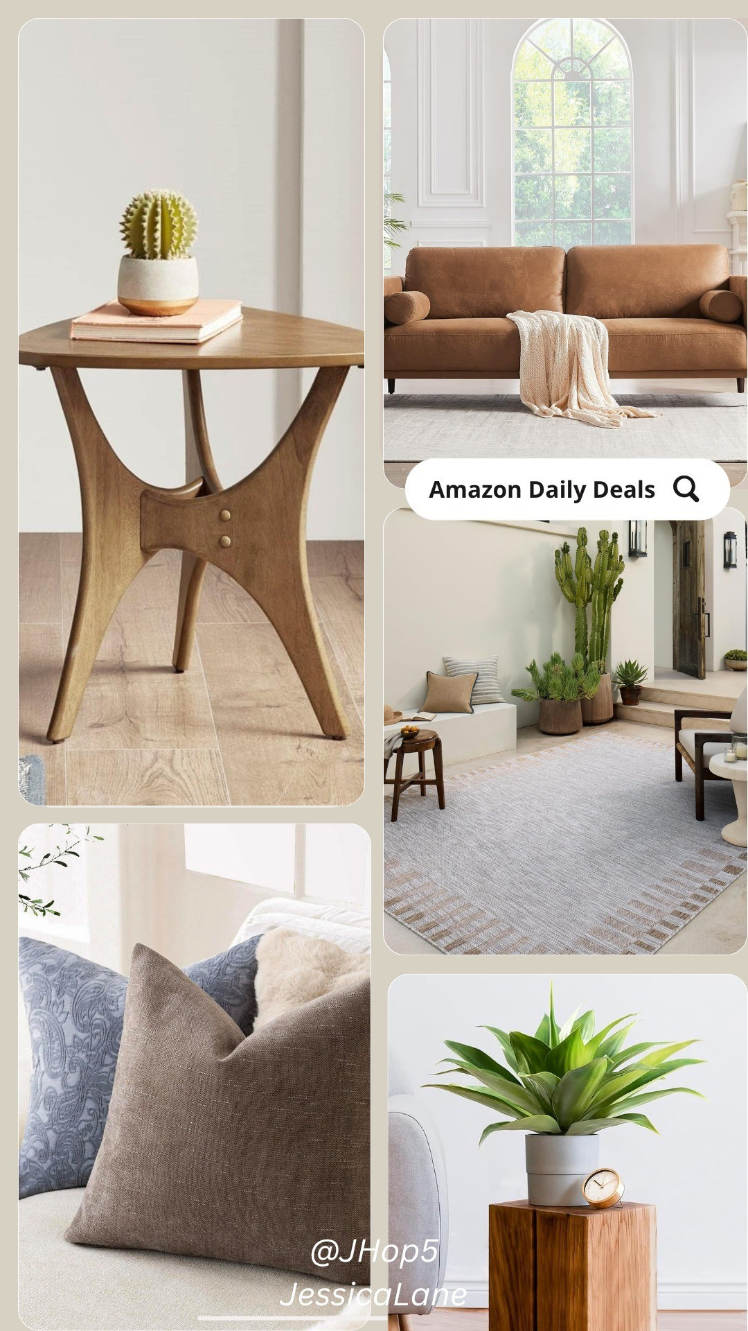 Refresh your home with today's top Amazon daily deals on gorgeous neutral furniture and decor. From mid-century side tables to cozy textures, these pieces are perfect for any space.#AmazonFinds #HomeDecor #InteriorDesign #AmazonHome

#LTKHome #LTKSaleAlert #LTKSeasonal