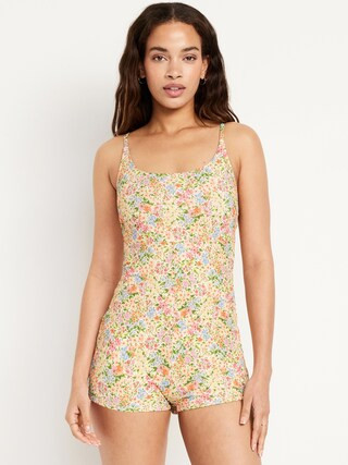 Textured Swim Romper -- 2.5-inch inseam | Old Navy (US)