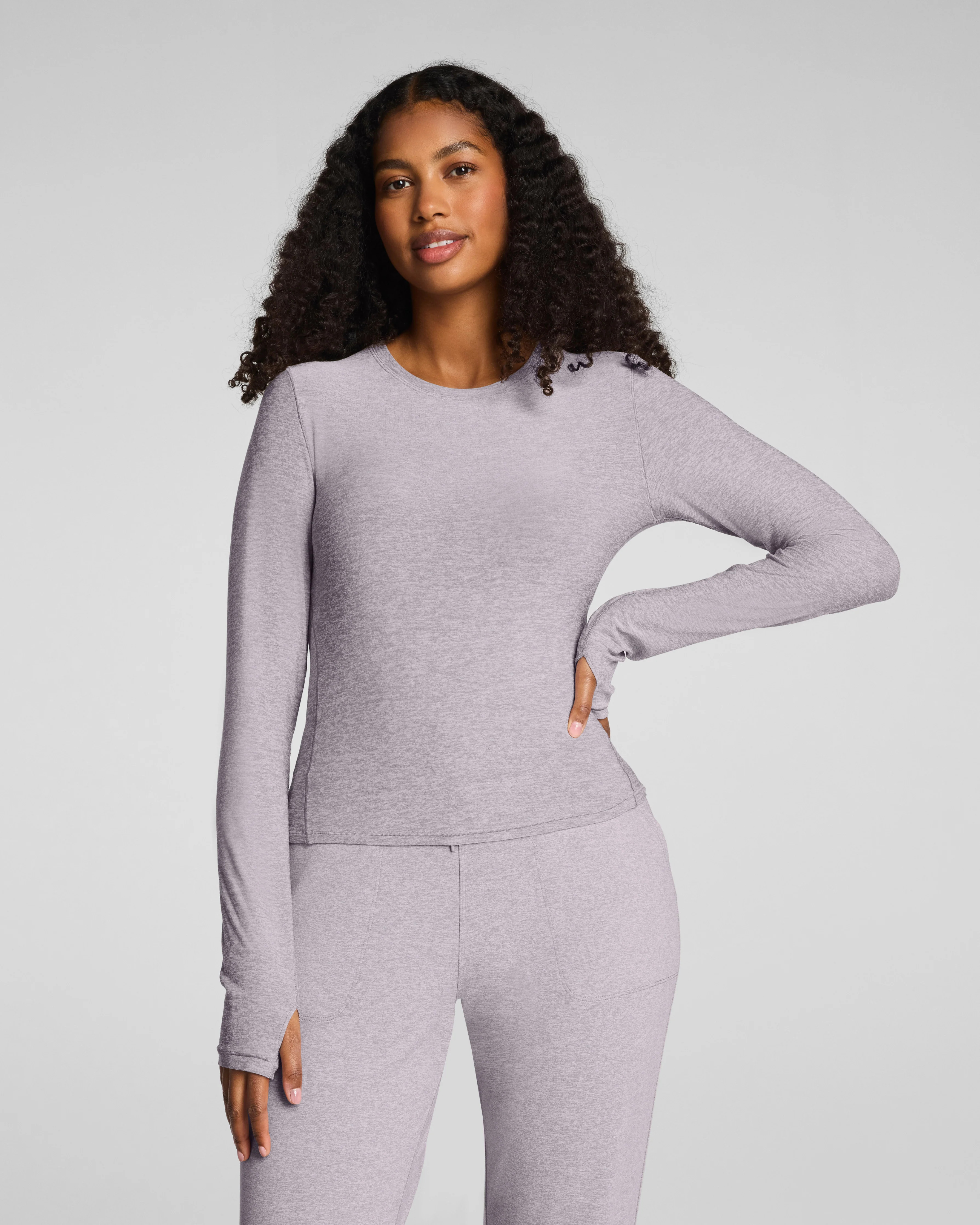 SoftStretch Contour Mockneck Long Sleeve Top | SPANX | Spanx Canada