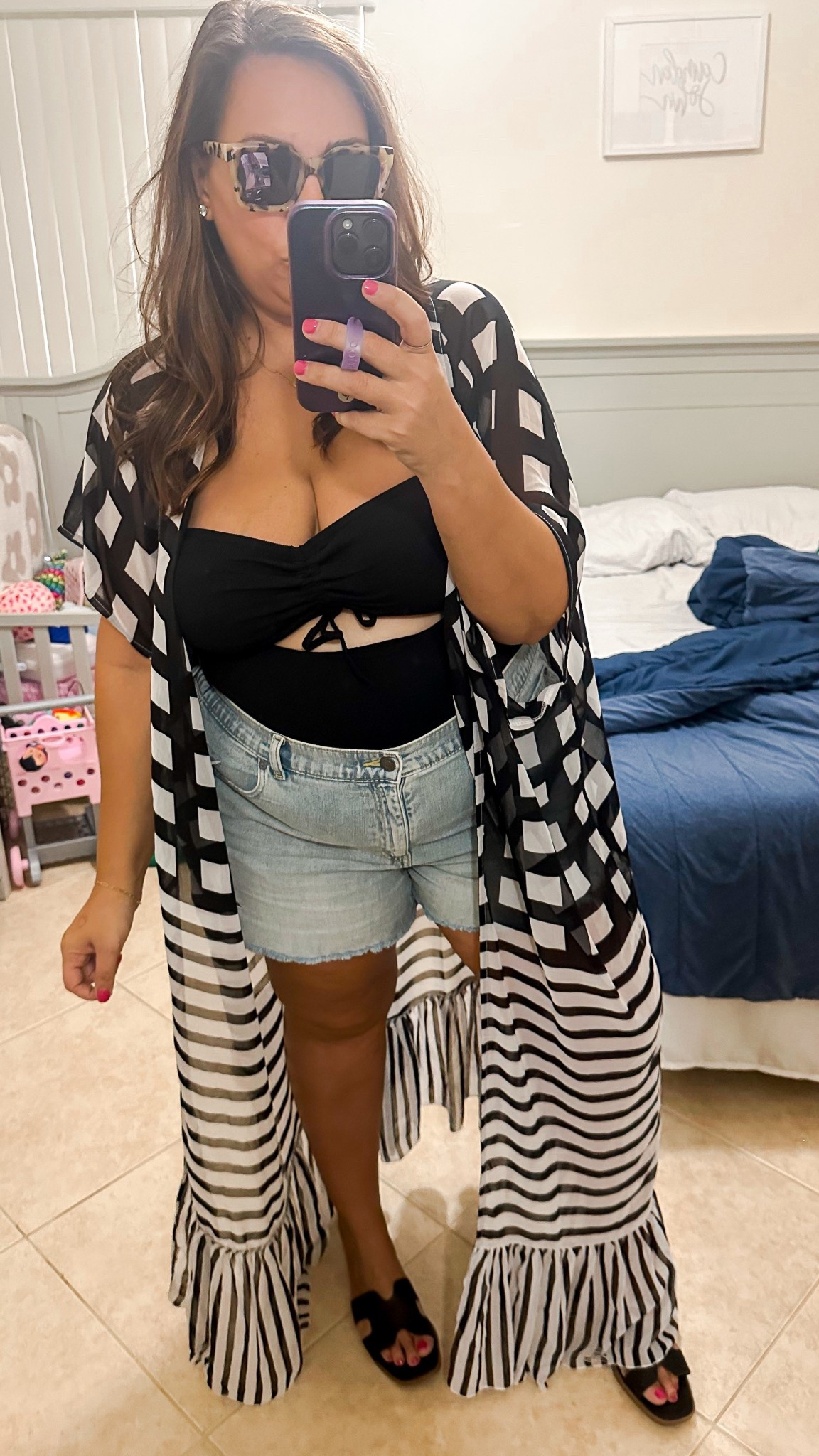 • swimsuits - Aerie (similar styles linked)
• coverup - Amazon
• shorts - Aerie
• sandals - Target
• sunglasses - Diff
• earrings - Nordstrom

#LTKSwim #LTKFindsUnder50 #LTKMidsize