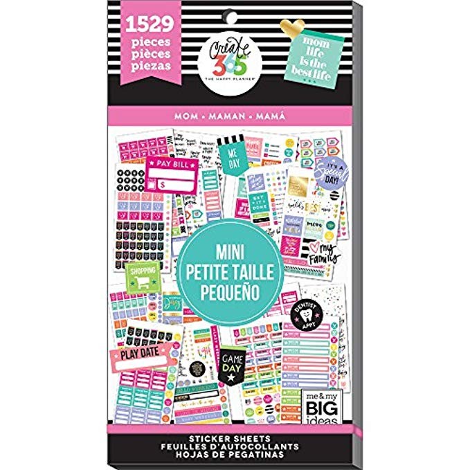Me & My Big Ideas"The Happy Planner Mom Job Stickers Value Pack | Amazon (US)