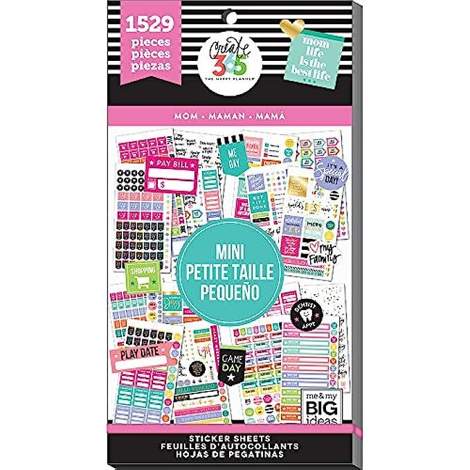 Me & My Big Ideas"The Happy Planner Mom Job Stickers Value Pack | Amazon (US)