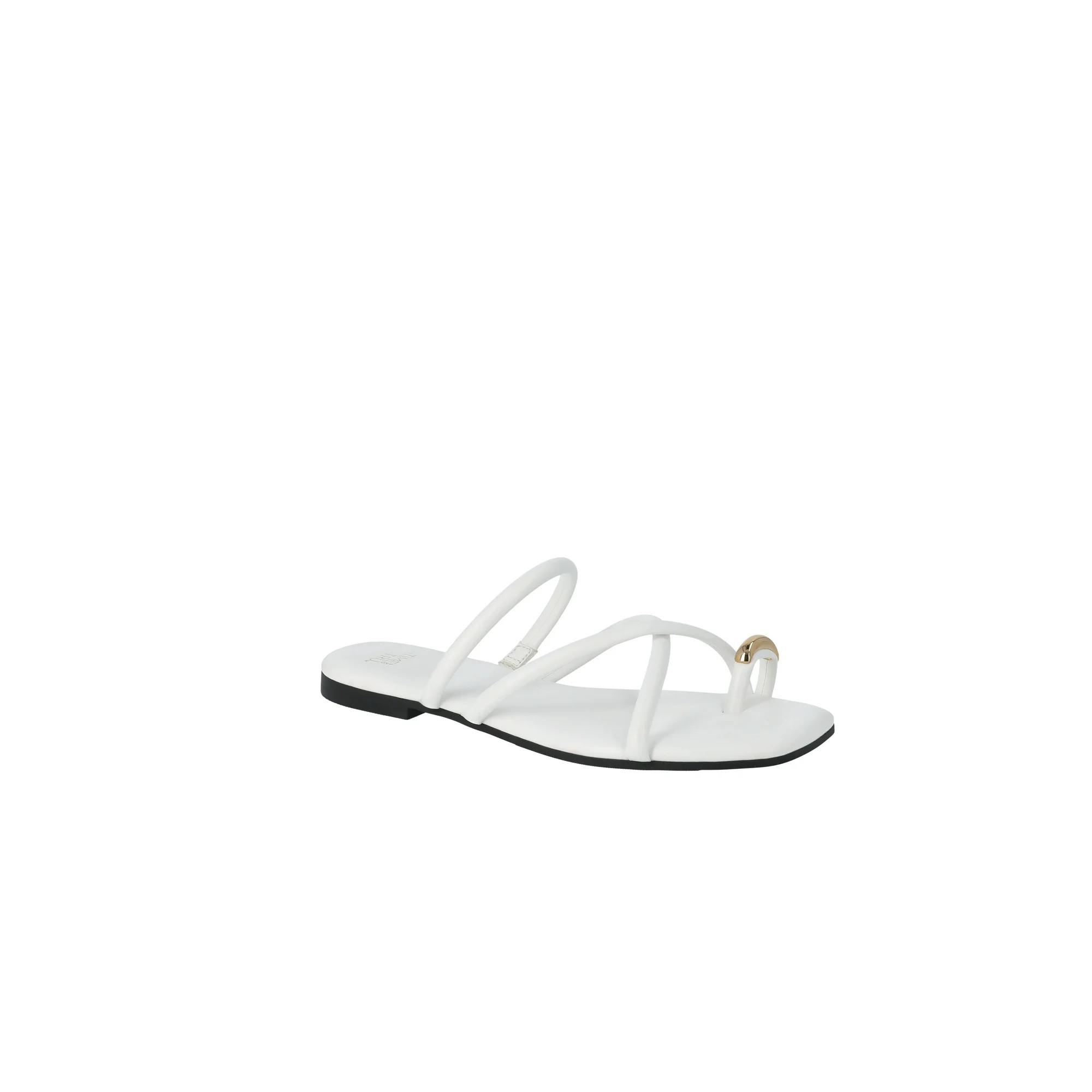 Time and Tru Women’s Strappy Toe Ring Sandals | Walmart (US)