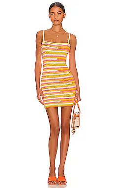 Rhea Open Stitch Mini Dress
                    
                    Camila Coelho | Revolve Clothing (Global)